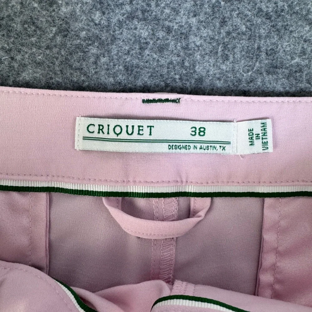Criquet Performance Shorts Mens 38 Light Pink Golf Summer Casual Austin TX
